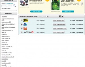 home page with slider