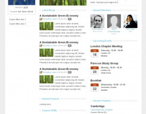 home page screenshot