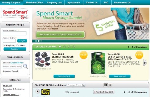 grocery coupons screenshot 1
