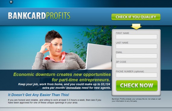 bankcardprofitsystem screenshot 1