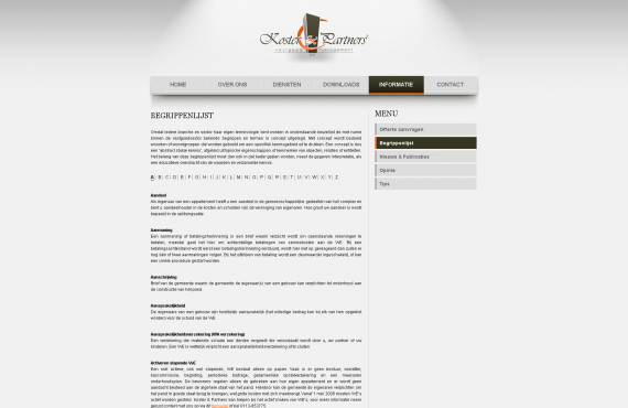 koster&partners site screenshot 2