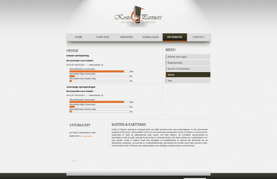koster&partners site screenshot 3