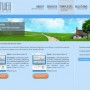 design mock up for a site-presentation of web design and web development company screenshot 1