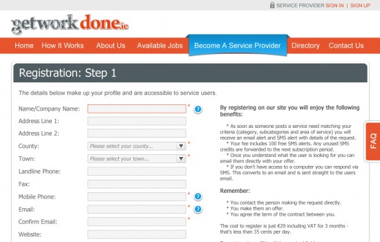 getworkdone website redesign screenshot 5