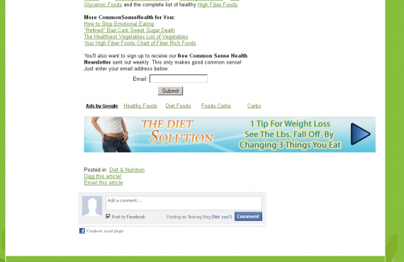 health website customization screenshot 3
