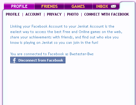 jenkatgames website customization screenshot 1
