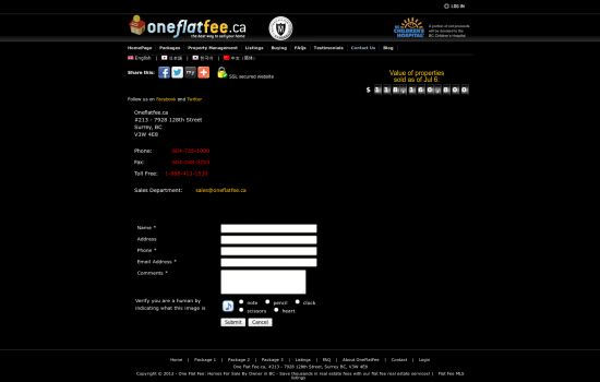 one flat fee. wordpress project screenshot 1