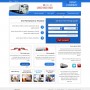 home page design creation for the moving company screenshot 4