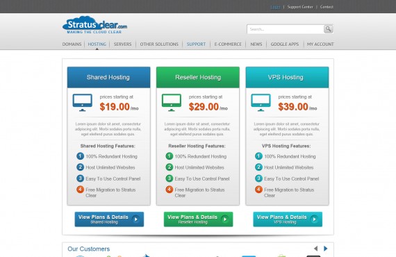 templates for the site of sale and registration of domain names screenshot 5