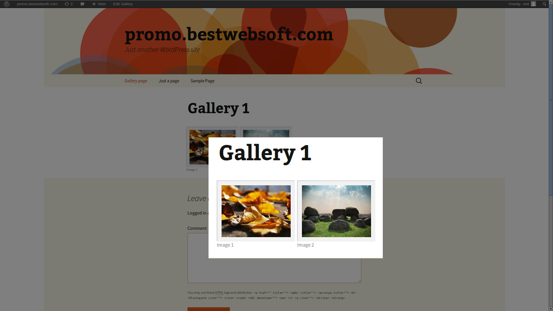 wordpress gallery plugin screenshot 6