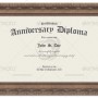 anniversary diploma certificate screenshot 1