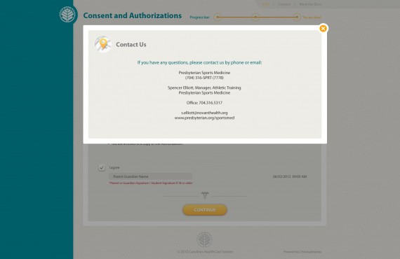healthcare website design screenshot 5
