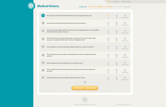 healthcare website design screenshot 3