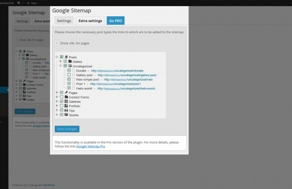 wordpress google sitemap plugin screenshot 3