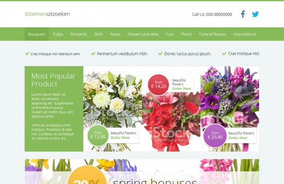 flower shop screenshot 1