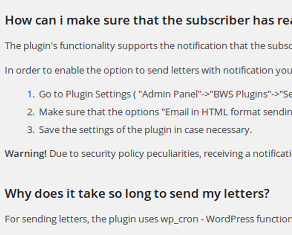 Sender Pro FAQ Sender Pro