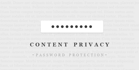 Password-Protect Your WordPress Content