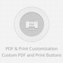 the pdf & print plugin customization – custom pdf & print buttons screenshot 1