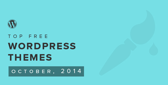Top Free WordPress Themes of the Month — October 2014