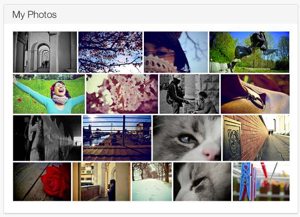 Flickr Justified Gallery Photos