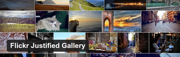 Flickr Justified Gallery plugin