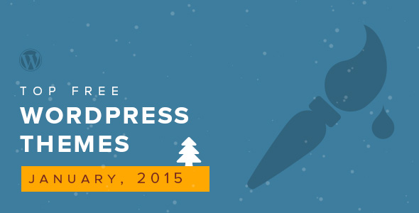 top-free-wordpress-themes-of-the-month-january-2015