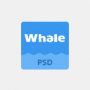 whale – creative psd template screenshot 1