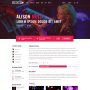 concerto – music events & tickets psd template screenshot 22