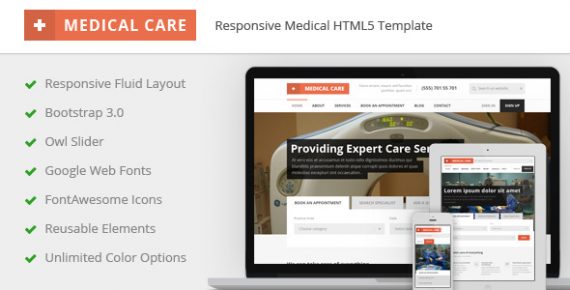 Medical Care - Responsive Medical HTML5 Template