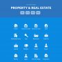 property & real estate icons – vector pack screenshot 1