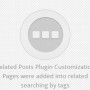 related posts plugin customization – pages were added into related searching by tags screenshot 1
