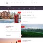 book your tour – excursion community psd template screenshot 2