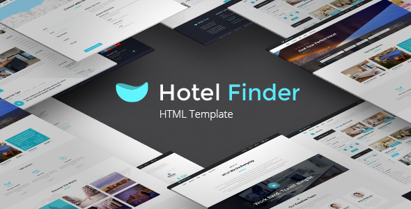 hotel finder website template