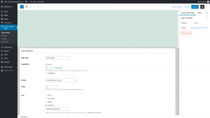 custom admin page screenshot 3