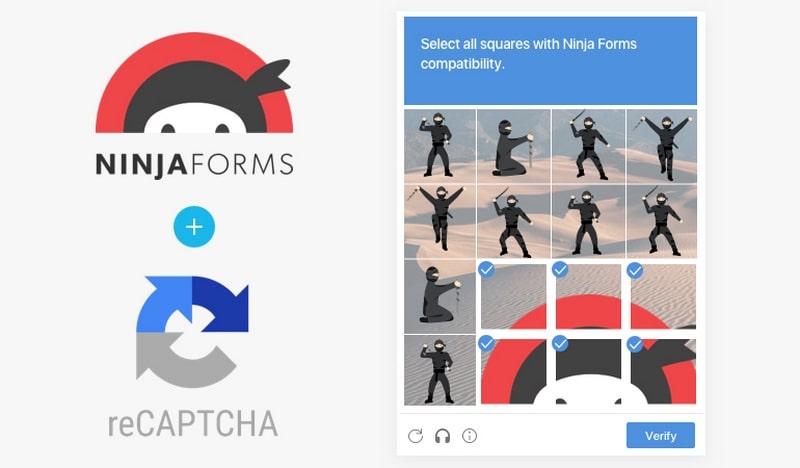Google reCAPTCHA and Ninja Forms