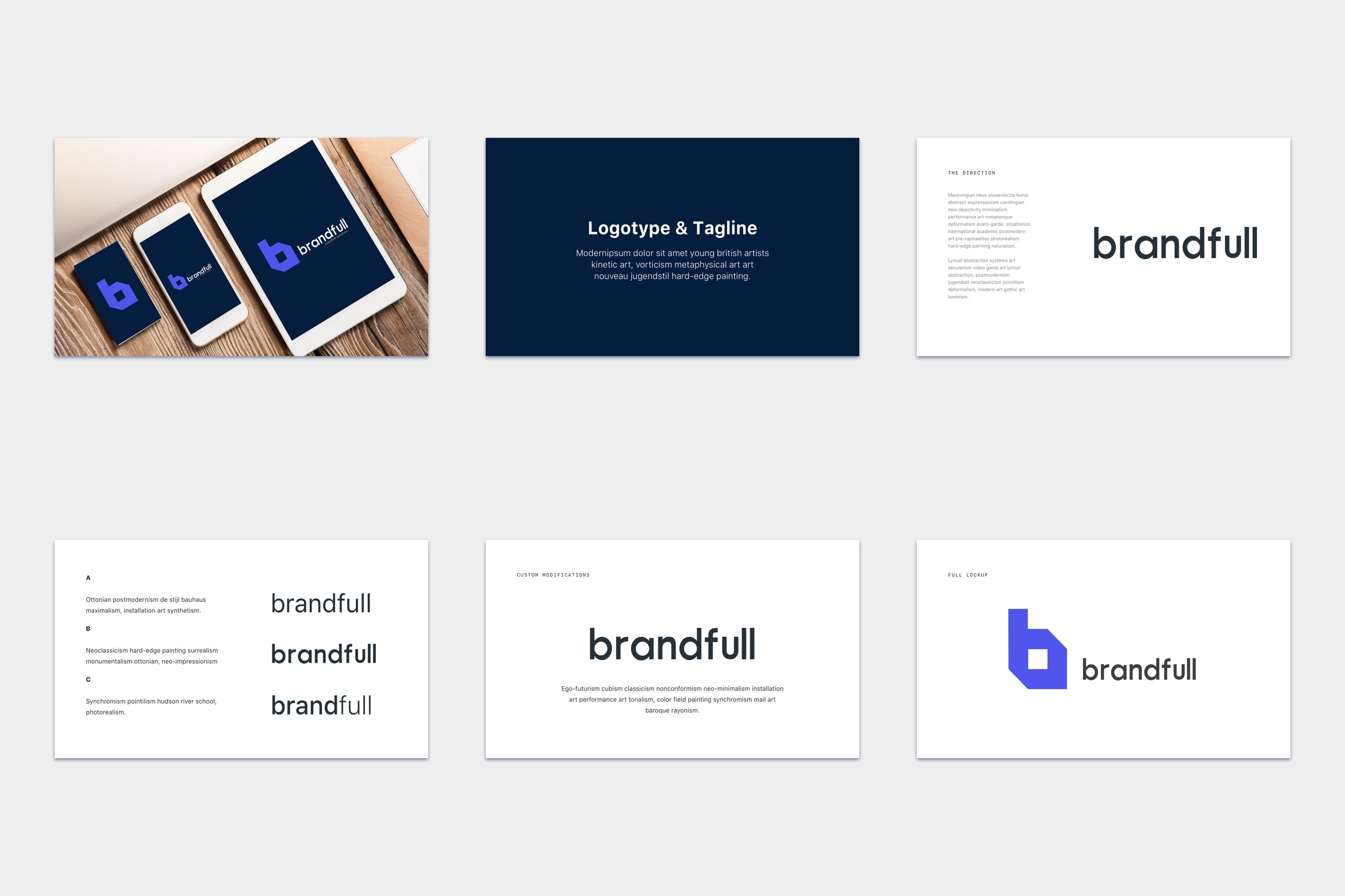 brandfull – branding delivery template screenshot 3
