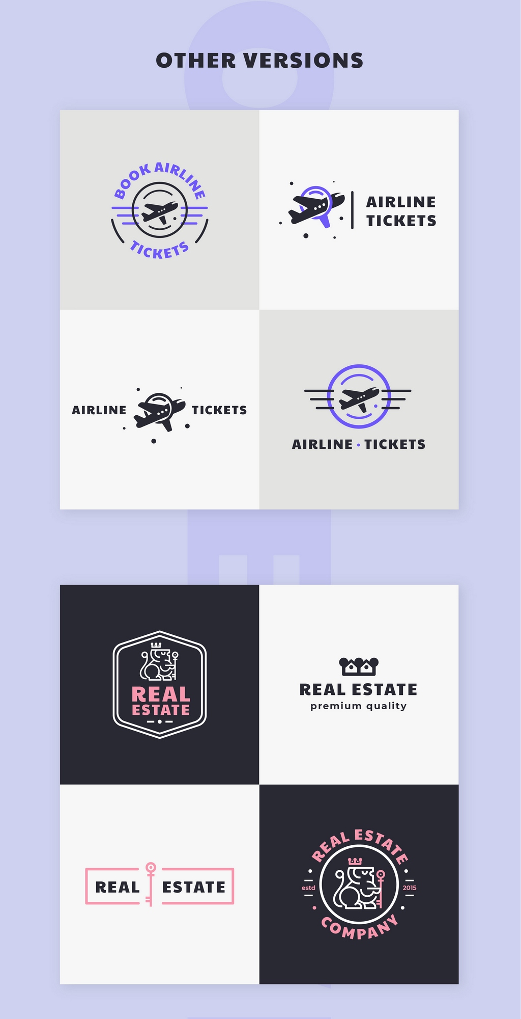 logo & brand identity pack screenshot 2