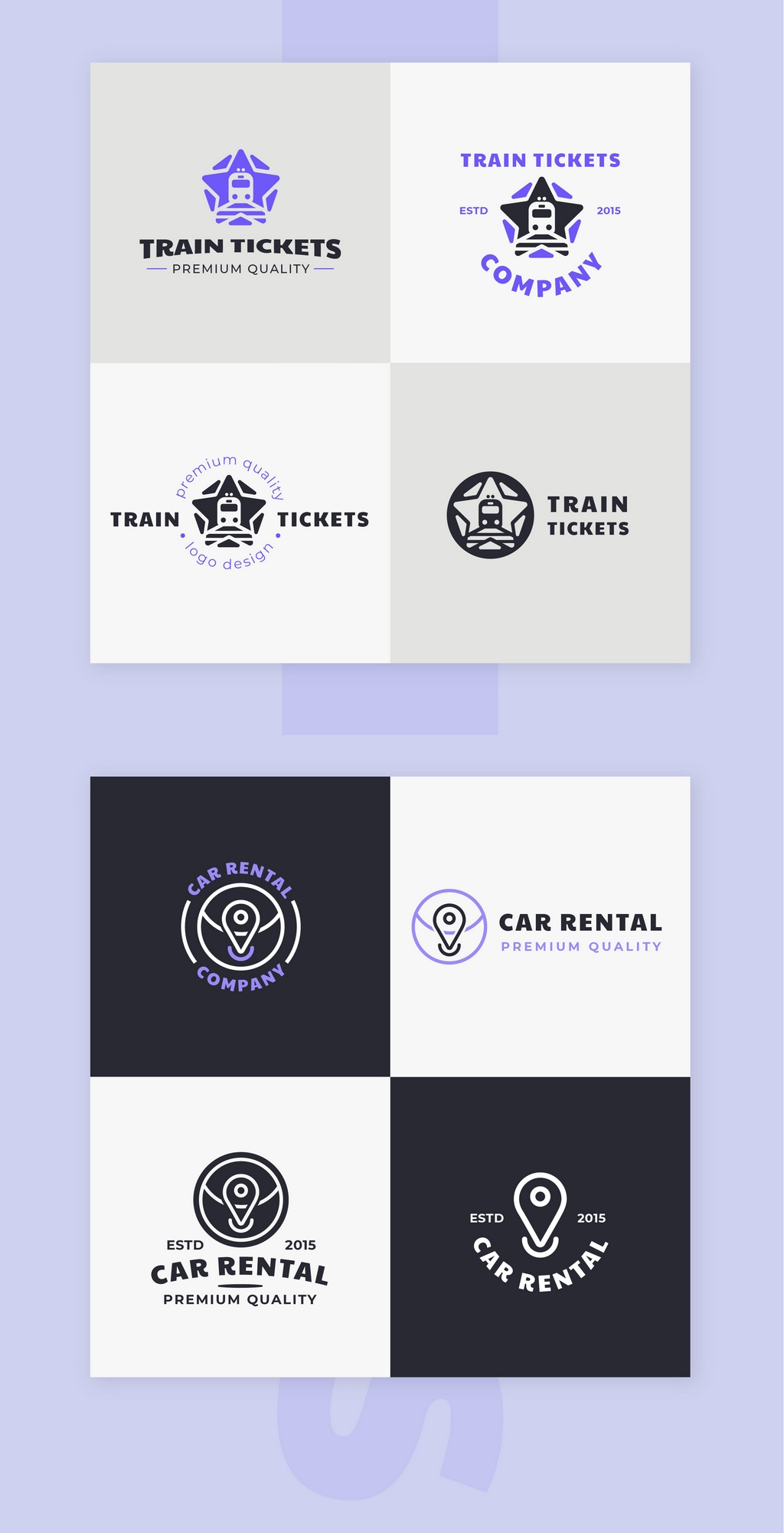 logo & brand identity pack screenshot 3