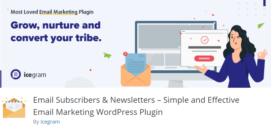 Email Subscribers & Newsletters by Icegram wordpress
