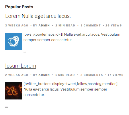 popular posts
