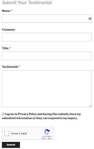 testimonals-recaptcha