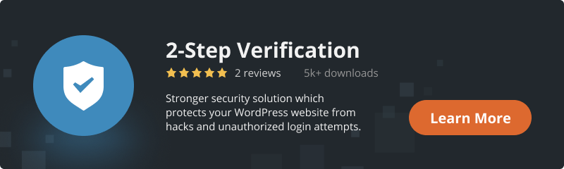 2-Step Verification plugin link