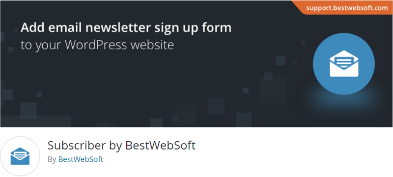 Subscriber plugin wordpress