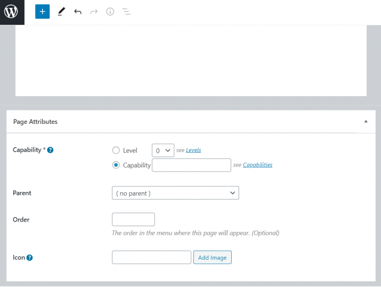 Custom Admin Page – Pages on Dashboard — BestWebSoft