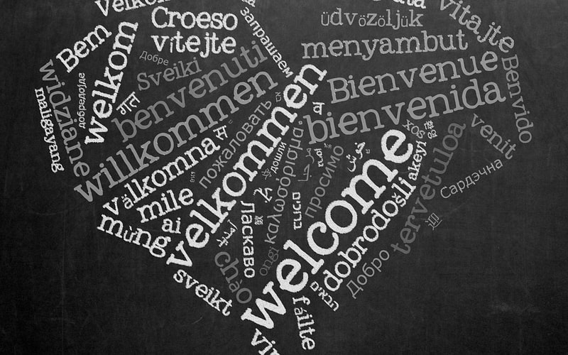 heart welcome words