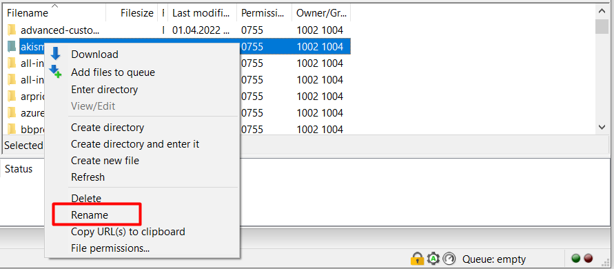 rename plugin folder