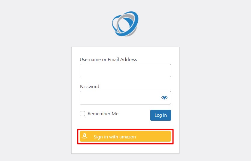 Log in with Amazon