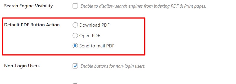 Send to Mail PDF