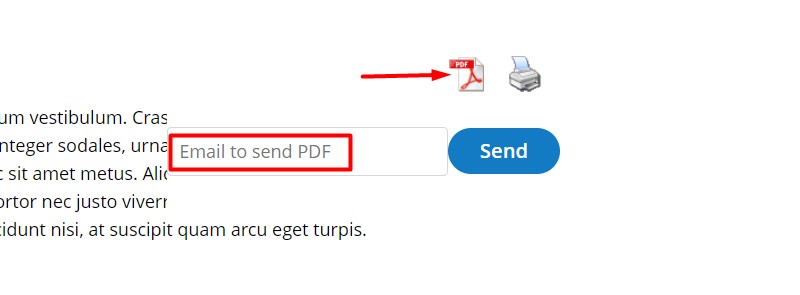 Send Your Blog Page as a PDF via Email